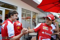 Fernando Alonso, Felipe Massa, Ferrari, 2013