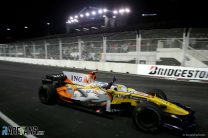 Fernando Alonso, Renault, Singapore, 2008