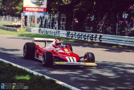 Niki Lauda, Ferrari, Monza, 1977