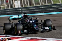 Nyck de Vries, Mercedes, Yas Marina, 2020