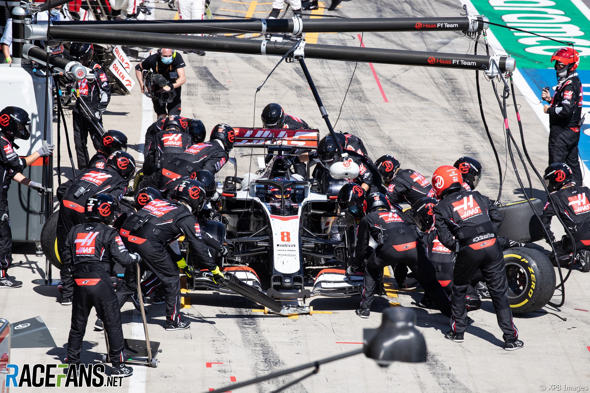 Romain Grosjean, Haas, Red Bull Ring, 2020