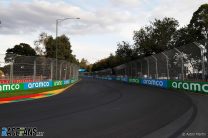 Turn three, Albert Park, Melbourne, 2022