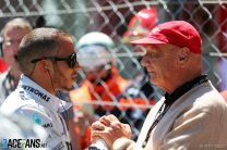 Lewis Hamilton, Niki Lauda, 2013