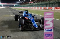 Fernando Alonso, Alpine, Losail International Circuit, 2021