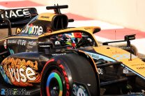 Oscar Piastri, McLaren, Yas Marina, 2022 post-season test