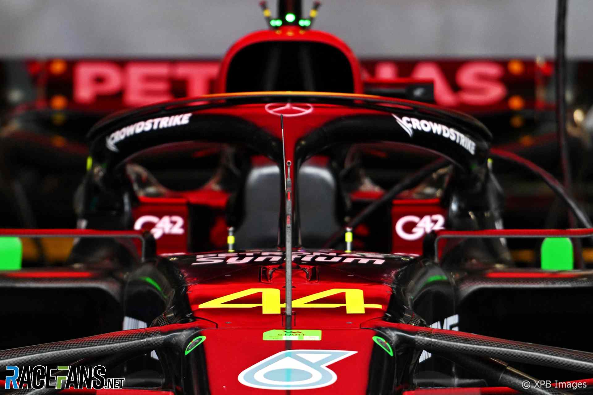 Lewis Hamilton's Mercedes, Interlagos, 2023