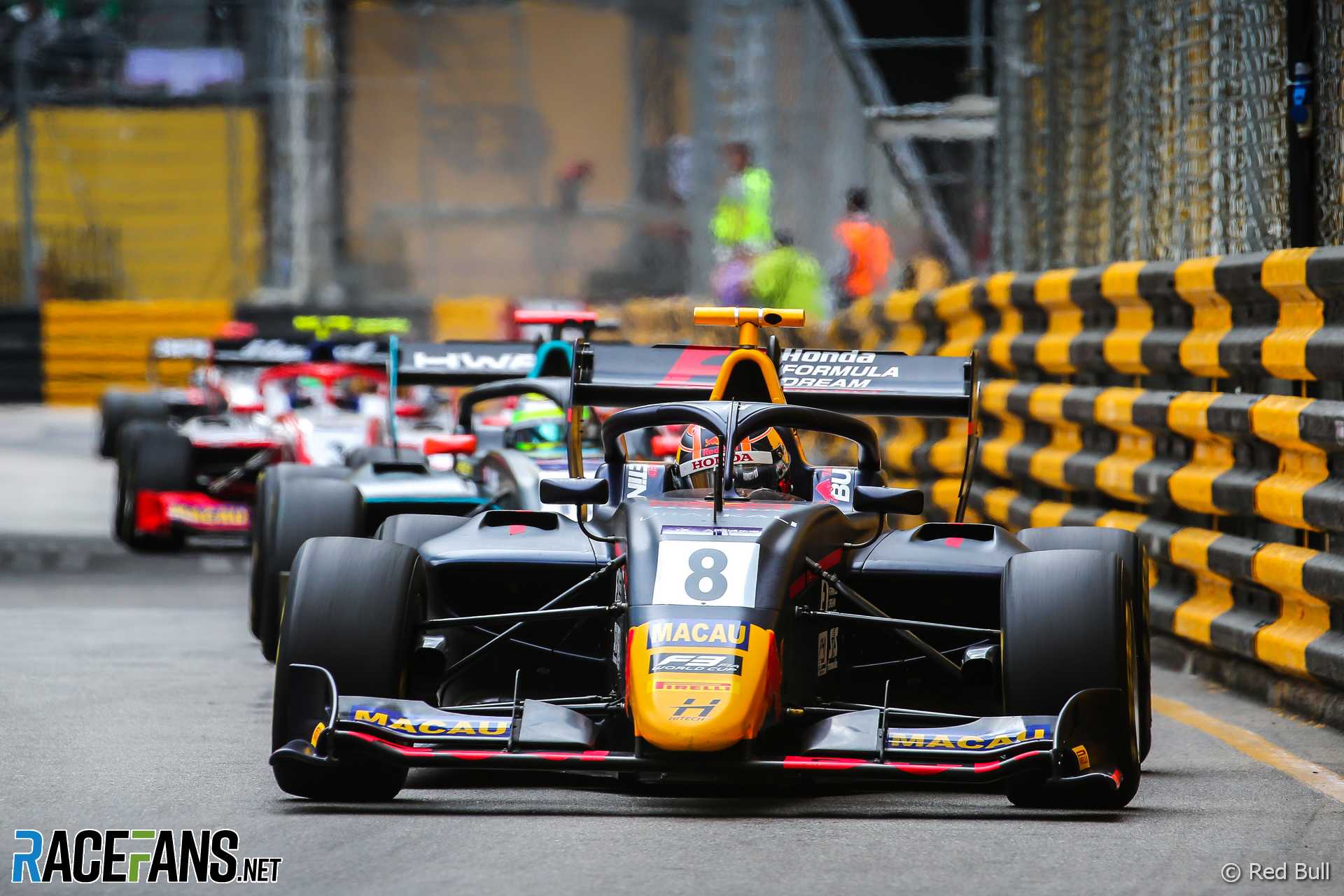 Yuki Tsunoda, Hitech, Macau, Formula 3, 2019