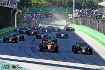 Sprint race start, Interlagos, 2023