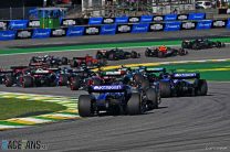 Sprint race start, Interlagos, 2023