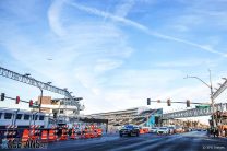 Turn 17 and pit lane entrance, Las Vegas Strip Circuit, 2023