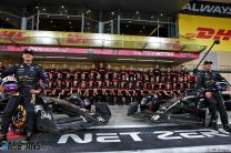 Alfa Romeo team photograph, Yas Marina, 2023