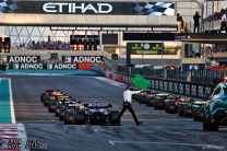 Abu Dhabi Grand Prix start, Yas Marina, 2023