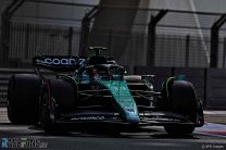 Felipe Drugovich, Aston Martin, Yas Marina, 2023 post-season test